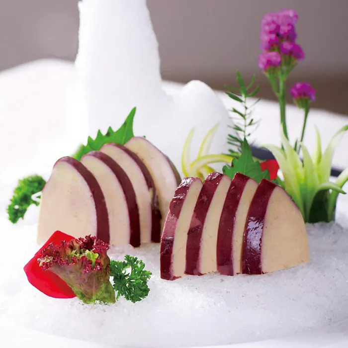 五森法式蓝莓红酒鹅肝整只1000g即食肥肝餐厅新鲜日料刺身食材