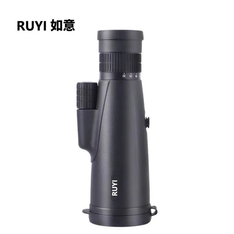 新款高清变倍10-30×50高倍望远镜可拍照录像单筒便携式光学镜片
