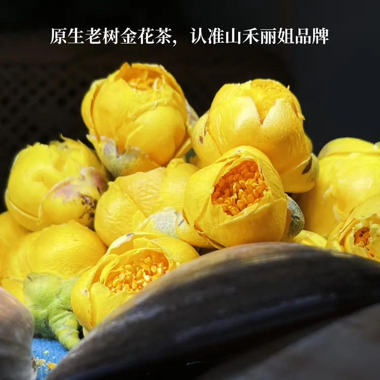 【山禾丽姐】原生老树金花茶精品250/500克 深山核心品质