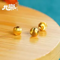 九乐 吊坠925银 4N猫眼单珠配件光珠手工素款小配件银配件3颗
