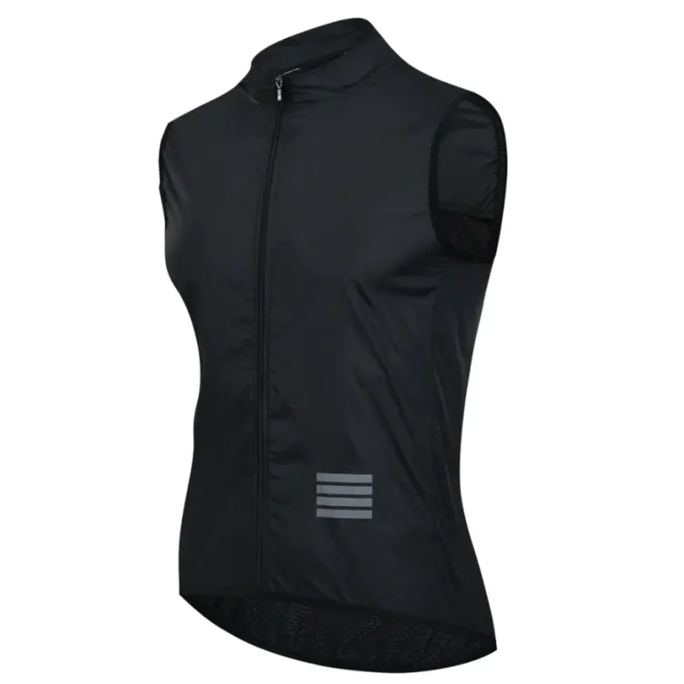 骑行风衣马甲自带反光标自行车骑行防风外套自行车骑行服装男装