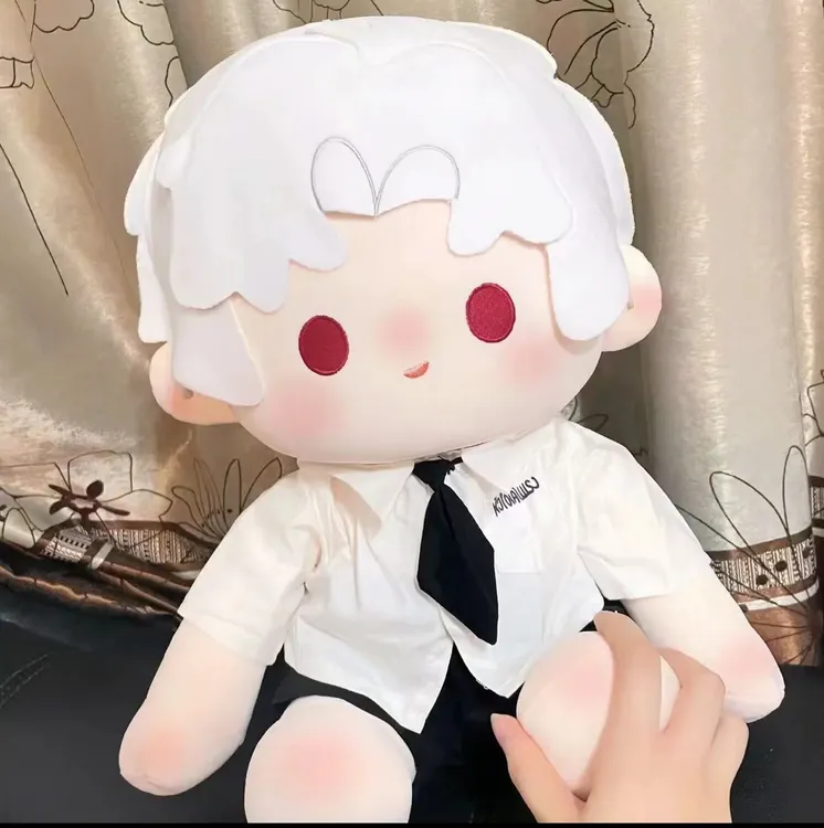 恋与深空秦彻40cm坐姿棉花娃娃40cm同人玩偶公仔礼物