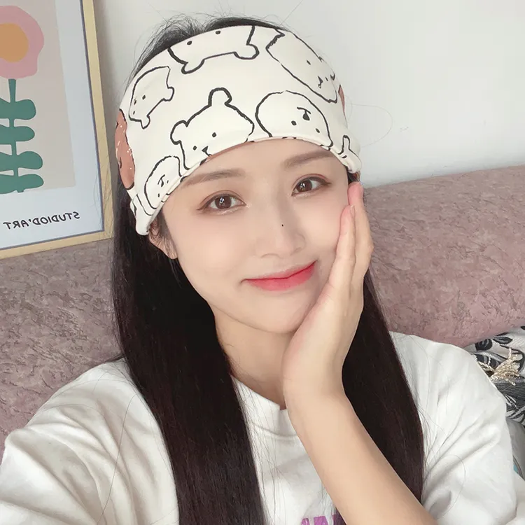 月子发带头巾帽子孕妇夏季薄款透气产后护额头产妇坐月子束发纯棉