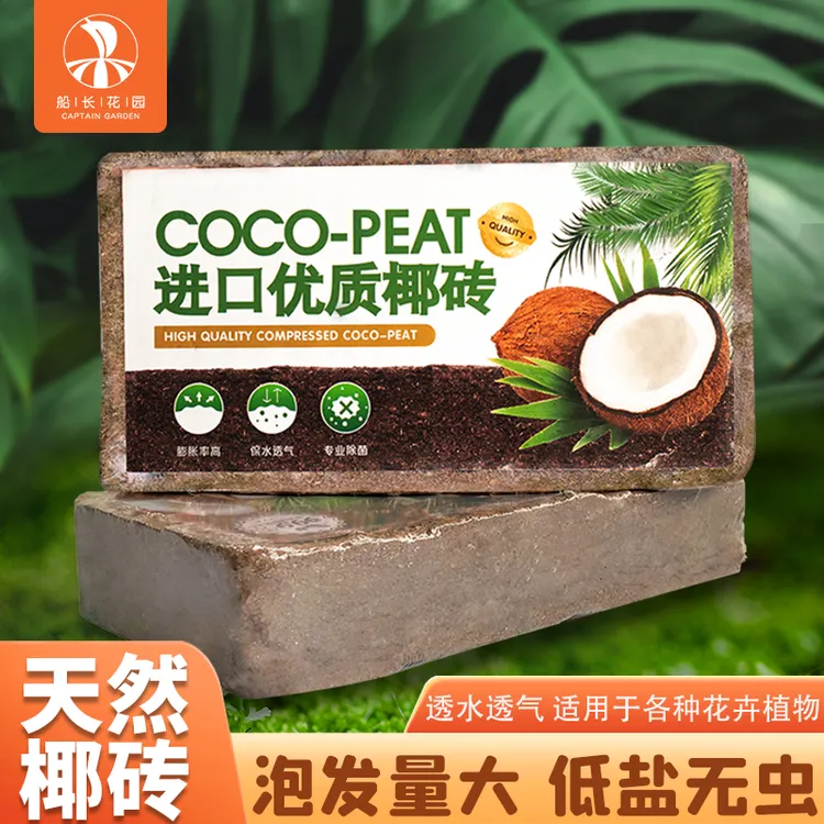 椰砖爬宠寄居蟹专用乌龟仓鼠垫料椰糠苔藓冬眠用品爬虫保湿温椰土