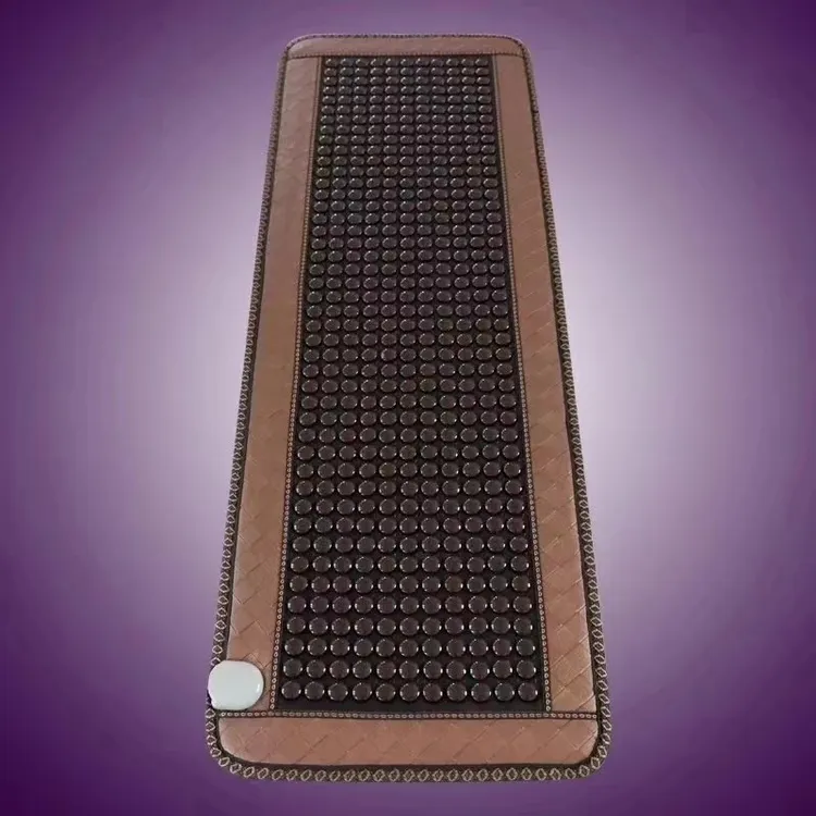 阿勒泰碳质橄榄双人加热床垫1.5米宽