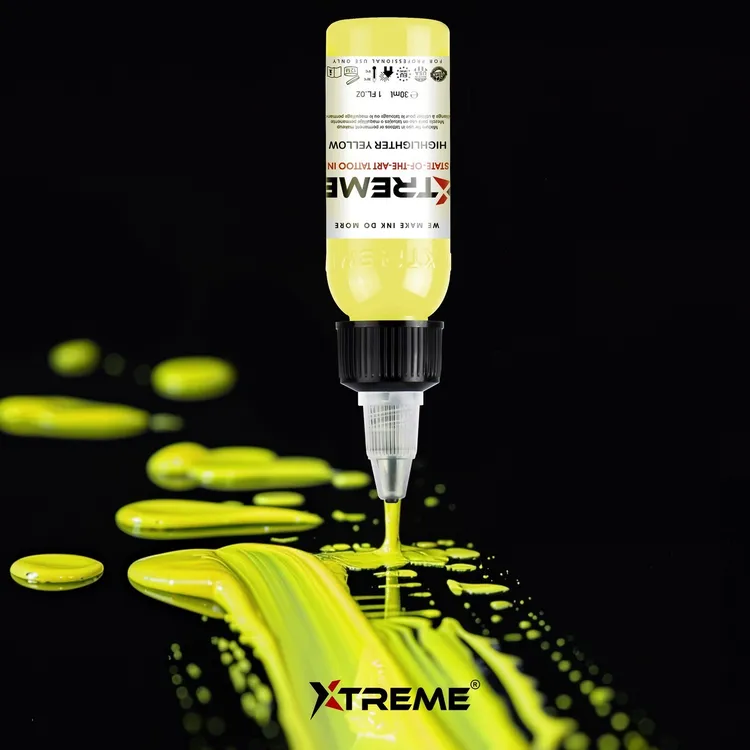 纹身色料彩色1盎司 墨水美国进口正品硬核极限Xtreme杰艺纹身器材