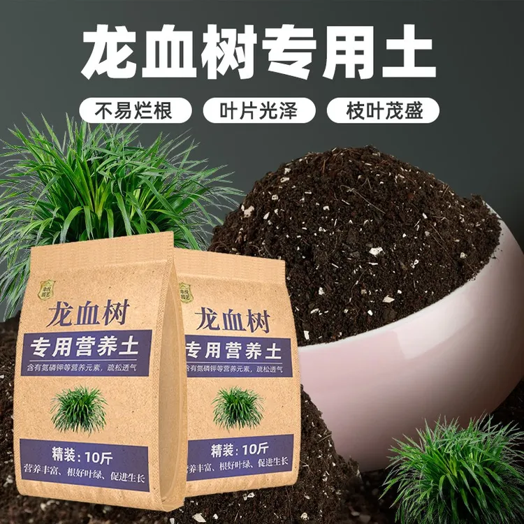 龙血树专用营养土酸性土壤通用型泥碳土疏松透气种植土壤有机肥料