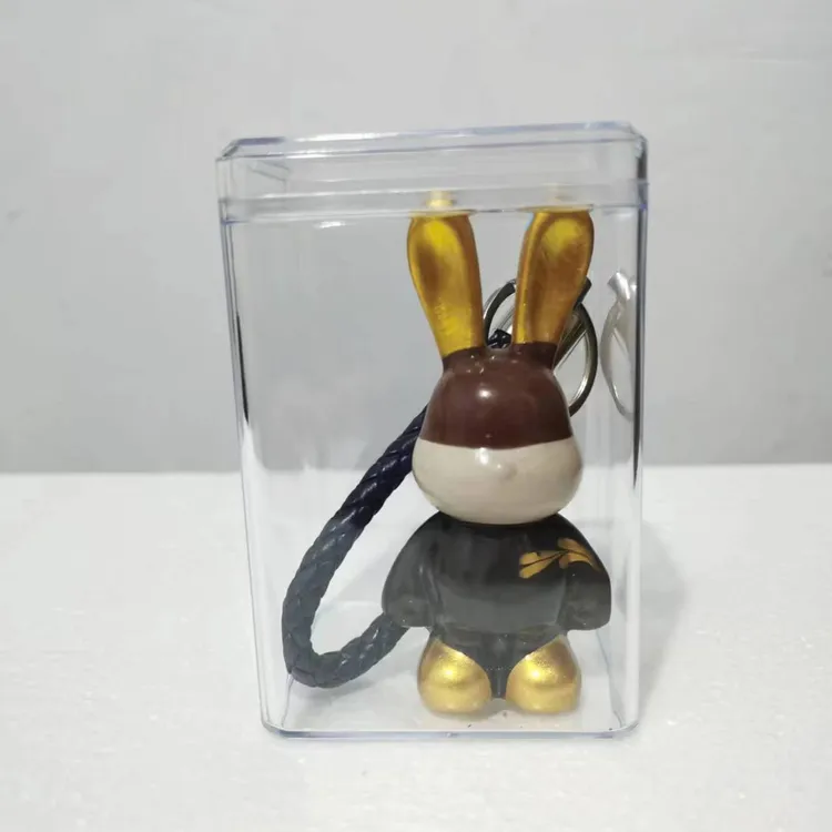 纯树脂流体熊+钥匙扣+亚克力盒