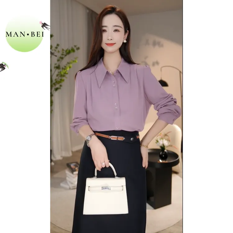 【杨杨专属】门店新款气质上衣百搭高级感衬衫女8293102多色