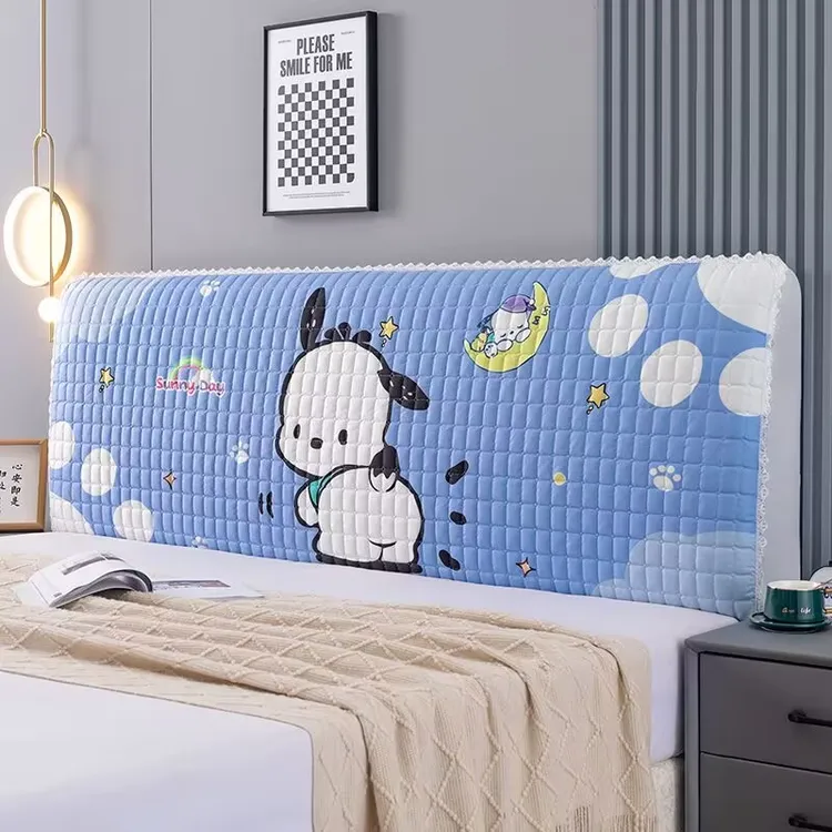 床头罩实木软包全包床头套欧式万能防尘保护罩套罩儿童卡通