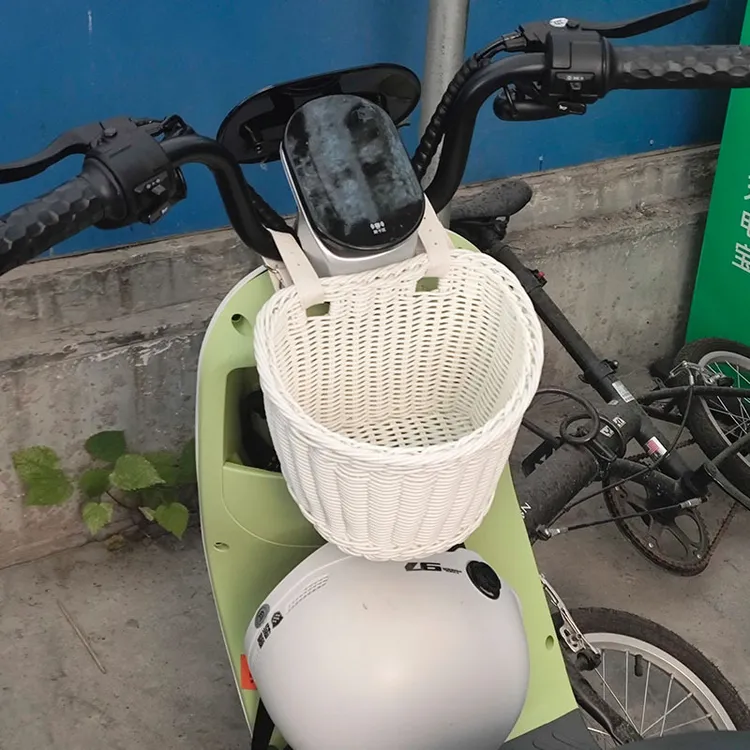 电动车前置挂物兜后置车筐收纳杂物神器爱玛九号电瓶车自行车挂包