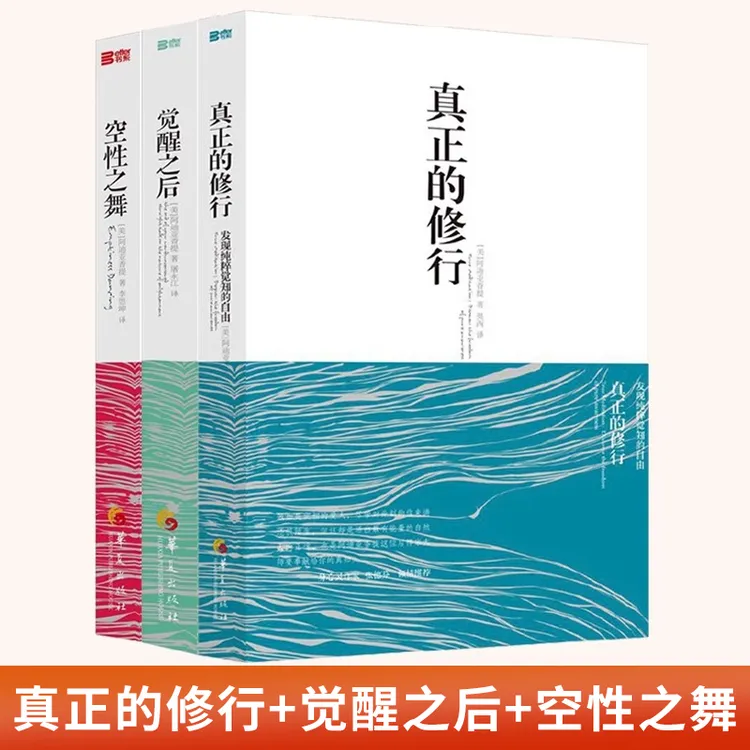 真正的修行+觉醒之后+空性之舞 3册心理书心灵治愈修身养性的书籍