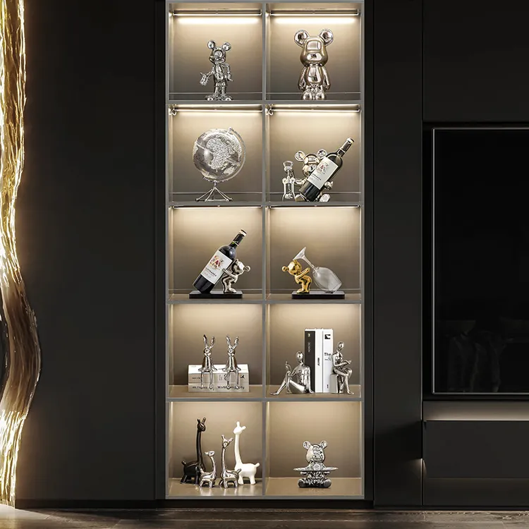 热销轻奢24组合套装高档装饰品摆件轻奢简约客厅电视柜展示装饰柜