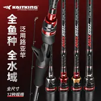 Kastking/卡斯丁钢铁骑士路亚竿双杆稍快调直柄枪柄微物路亚竿