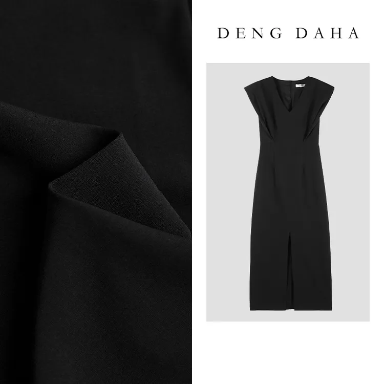 外「魅力女主」2024新款法式高级收腰气质连衣裙HBZC621019 nnassa