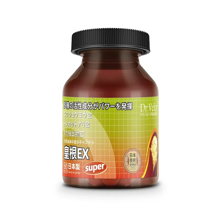 Dr.Velor日本原装进口精力元气满满 皇根60片/瓶