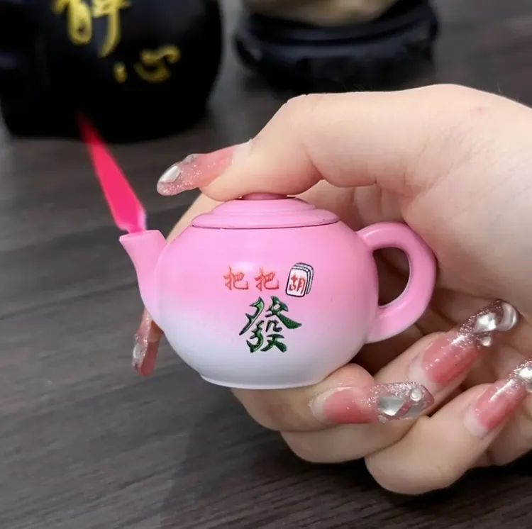 夜光麻将把把壶把把胡防风网红国潮摆件七夕送男朋友礼物高档