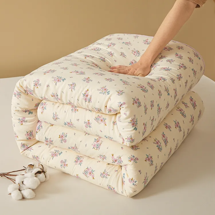 新疆棉花被子被芯春秋幼儿夏凉空调被铺底棉絮床垫被学生加厚冬被