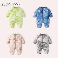 【羽绒连体】【杜邦三防】婴儿童连体衣服宝宝羽绒拜年秋冬连体