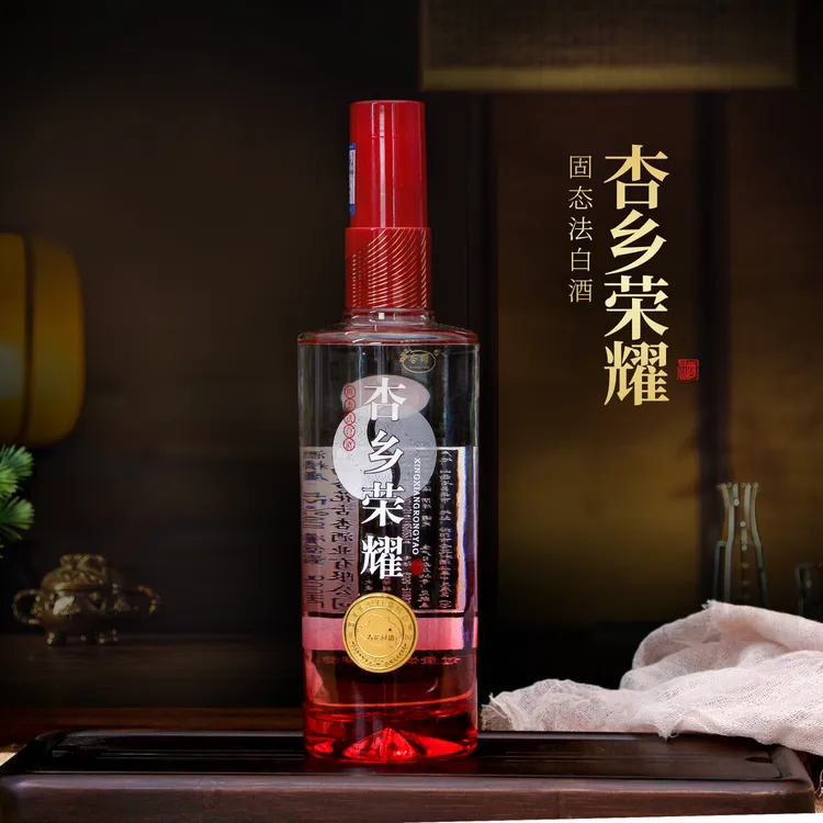 XINGYAO/杏耀白酒清香型纯粮食高粱酒高度优级原浆酒42度500ml