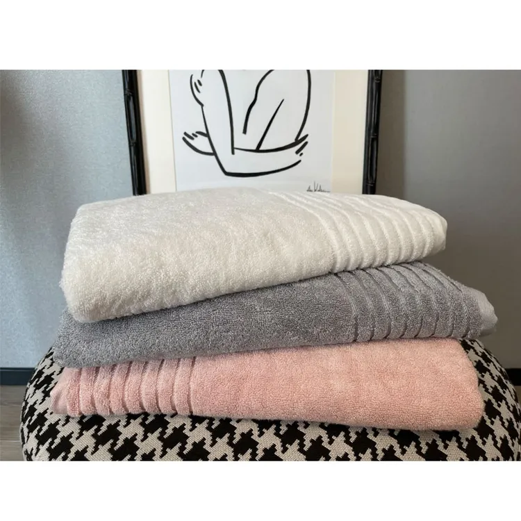 香港玛品Mapping纯色浴巾专柜厚实吸水柔软不发硬北欧风设计