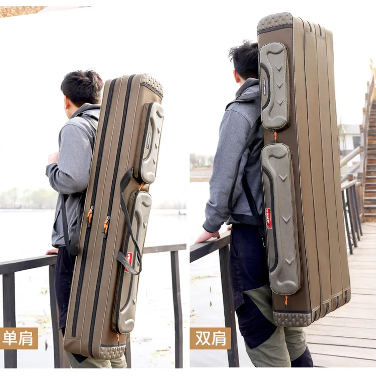 【主播推荐*直方包】鱼竿包竿包渔具包钓鱼鱼竿收纳包鱼具包大容量