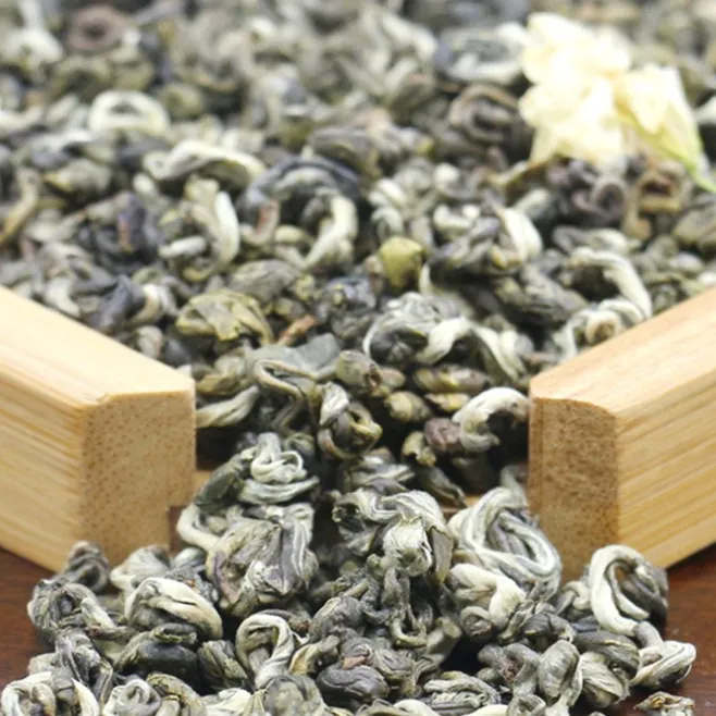 张庆良品茉莉玉螺2025特级浓香型沙口茉莉花茶茶胚采摘一芽两叶
