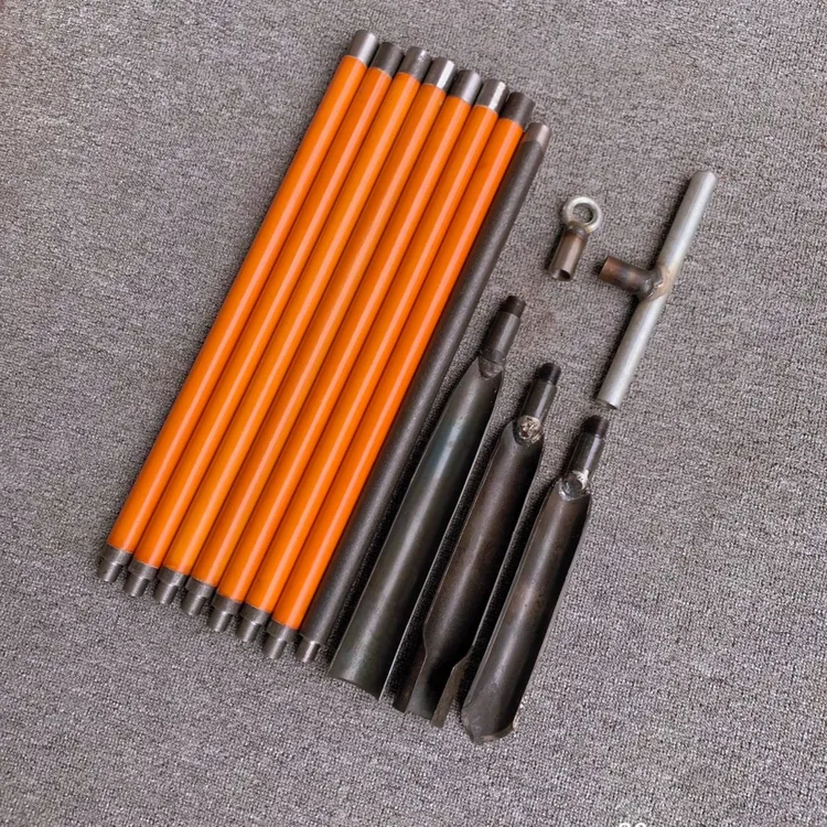 正宗洛阳铲全套洛阳铲考古工具取土绝缘勘探取样洛阳铲打洞神器