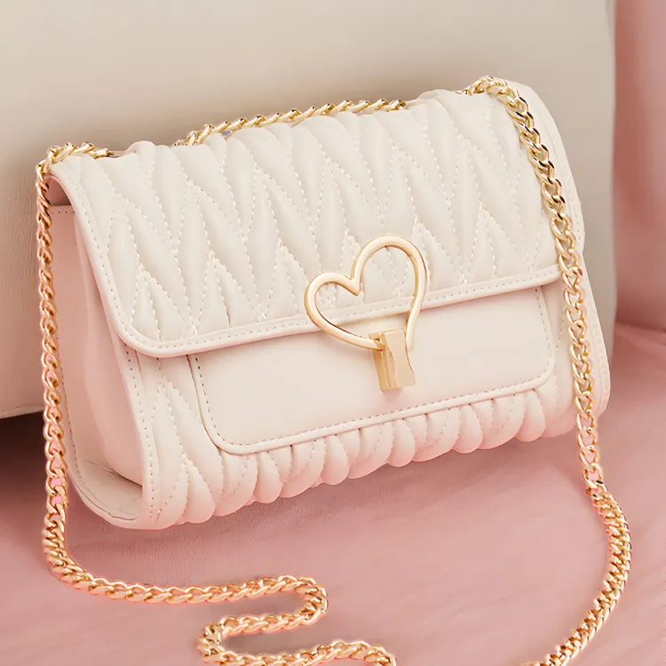 Centre kerb女包轻奢品牌爱心生日礼物包包女斜挎小包送女友老婆