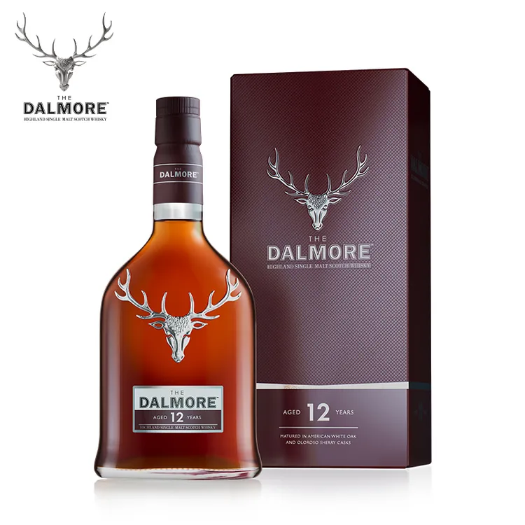 DALMORE/大摩12年苏格兰单一麦芽威士忌700ml 赠大摩高脚杯