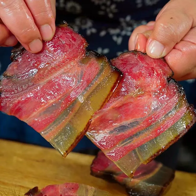 贵州正宗柴火烟熏五花腊肉、后腿腊肉（包邮）