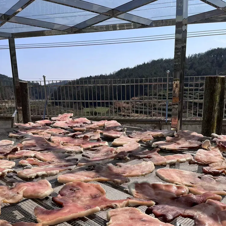 粑婆家腌制腊猪脸  正宗腊月腌制手工纯盐腌制无添加腊货腊肉风干