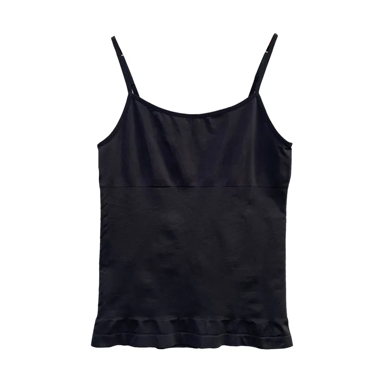 2252#收腹背心时尚百搭美背女士打底修身无袖舒适塑形无痕