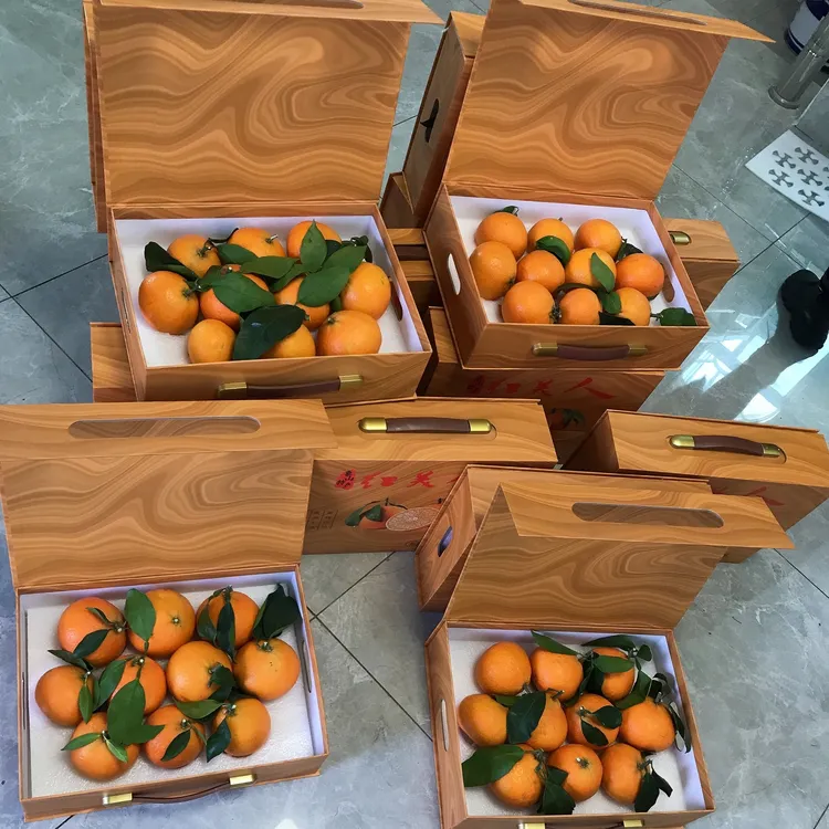 【潘爸家庭农场】正宗象山红美人柑橘新鲜多汁轻奢礼盒装重4.5-5斤