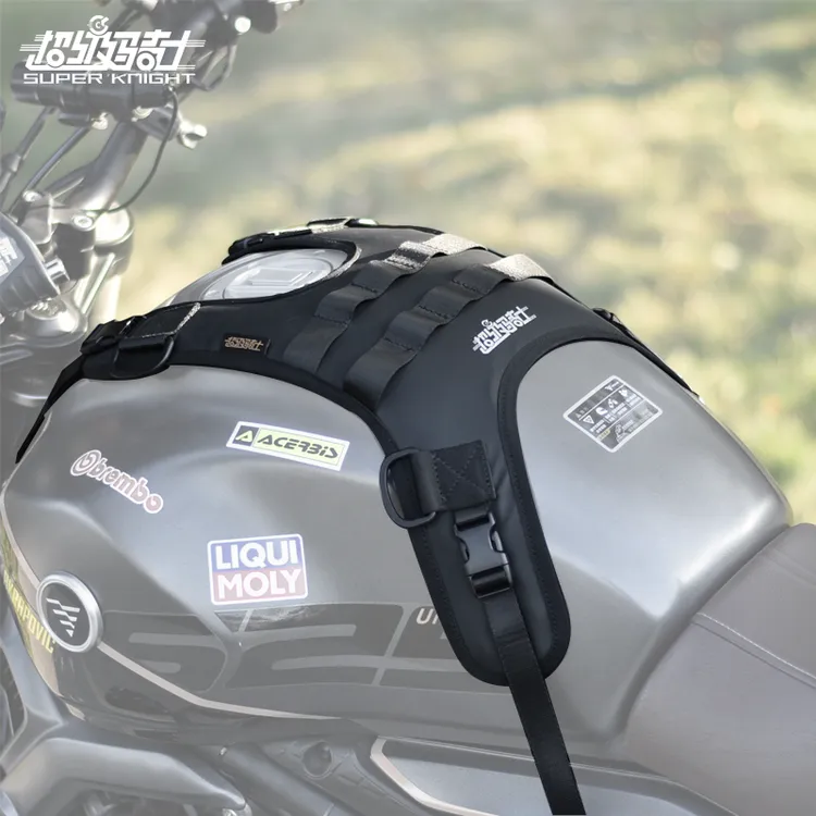 超级骑士摩托车油箱包油箱挂载底座全机能molle机车摩托车装备