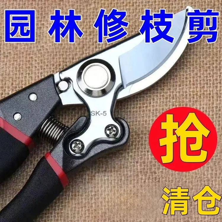 果树修枝工业绿林园专用剪刀剪树枝剪刀德国工艺修剪枝花艺剪工具