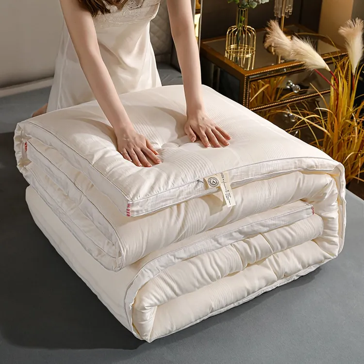 水星家纺A类被子被芯纯棉被加厚冬被春秋保暖家用单人被联名优选2