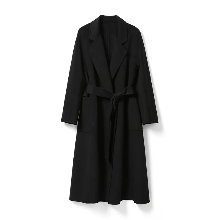 【FB专属】100%山羊绒MM家经典浴袍款羊绒大衣外套 CR24159