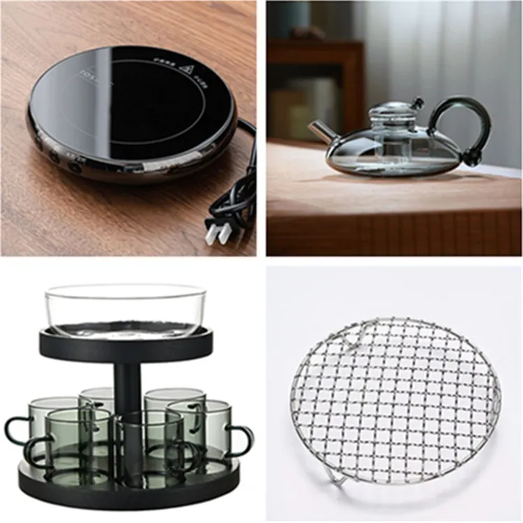 IQS/艾玛诗壶家用电陶炉创意圆形大号加厚商用耐热多功能大容量