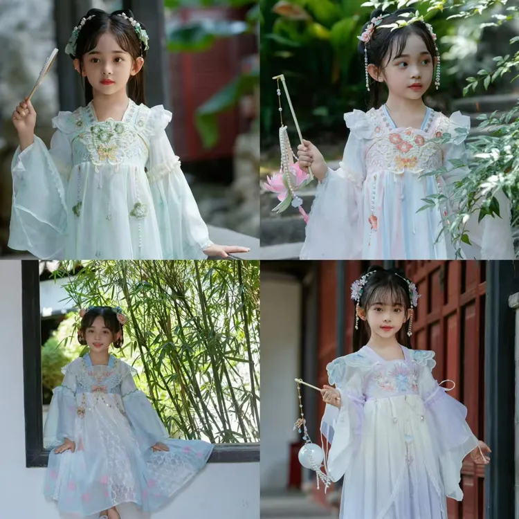 春夏款【7100-7109】公主裙女童儿童婴儿女宝童装婴幼儿春夏秋冬