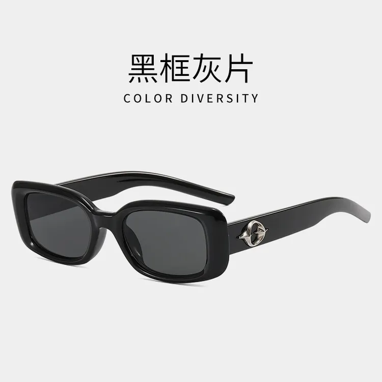 2023新款gm太阳镜网红明星同款个性韩版开车大框圆脸黑墨镜潮男女