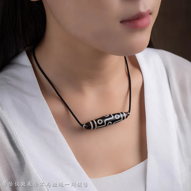挂脖女款项链绳子西藏饰品吊坠脖子挂件高档玉藏式民族风挂脖绳