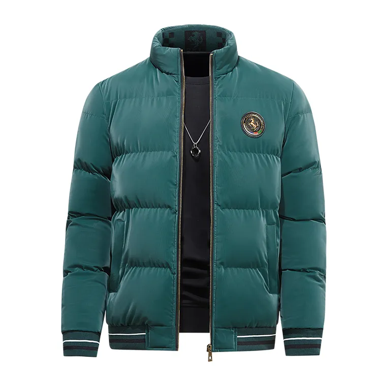 火狐登男士冬季百搭休闲新款立领棉服冬季潮流男款加厚棉衣棉袄