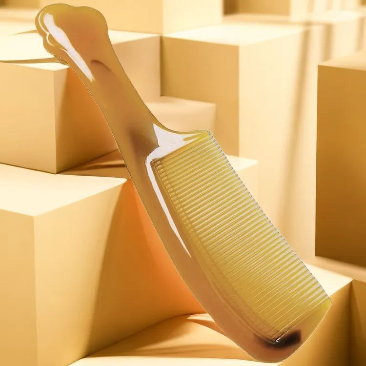 不断不掉齿嘉美牛筋家用梳子头梳密齿梳女士专用防静电耐用尖尾梳