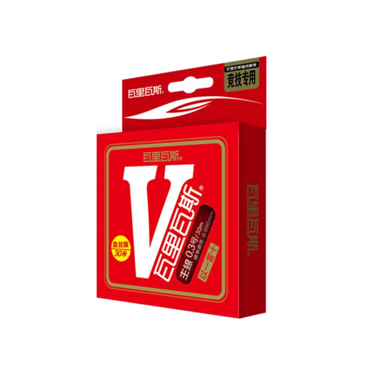 瓦里瓦斯【店长推荐】鱼线主线正品子线血丝30米耐用钓线柔软强拉力