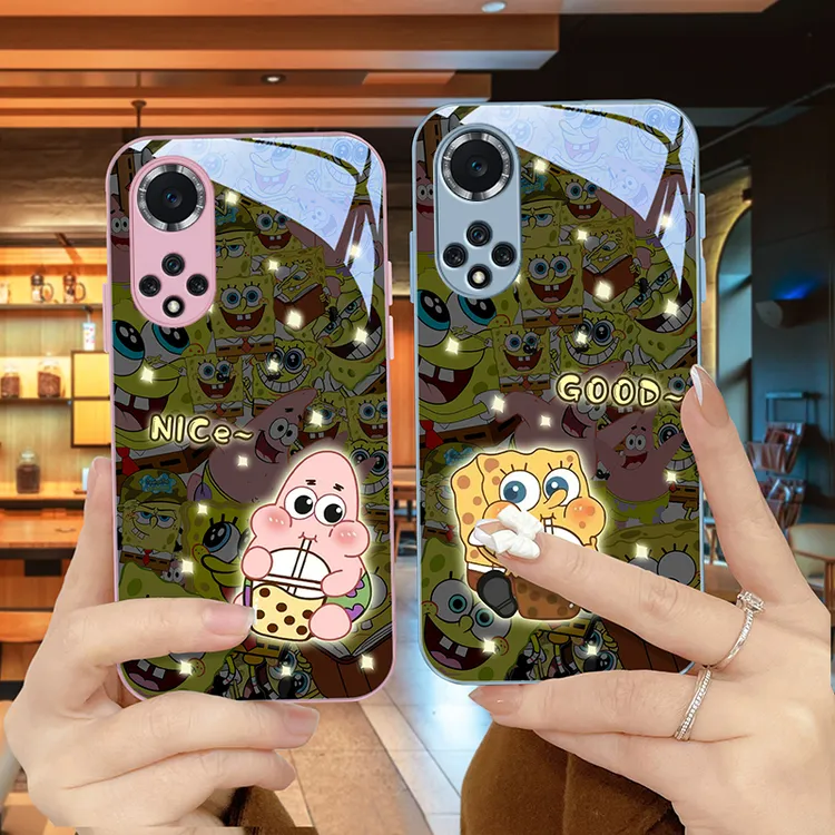 超萌宝宝适用华为荣耀50pro手机壳honor50爆款50se女款情侣玻璃壳