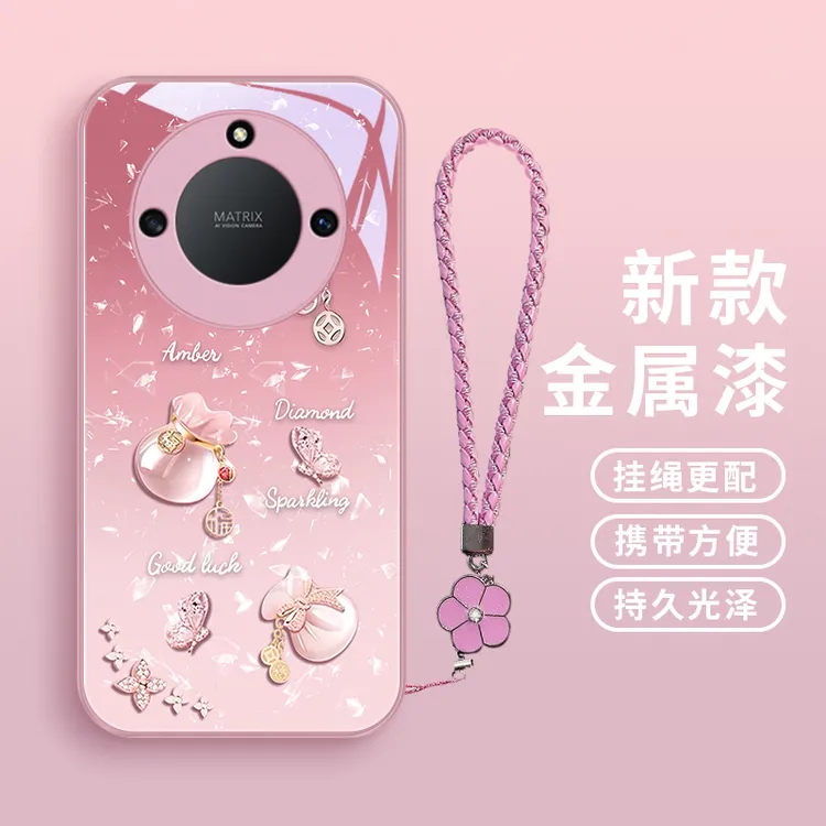 好运福袋适用华为荣耀X40手机壳x40i简约X40GT女款可爱荣耀x30X3