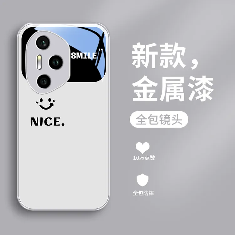 Nice视窗适用荣耀300pro手机壳300Ultra玻璃男士全包简约散热防摔