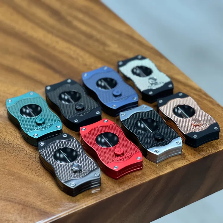 美国Colibri科乐比雪茄剪刀V切口