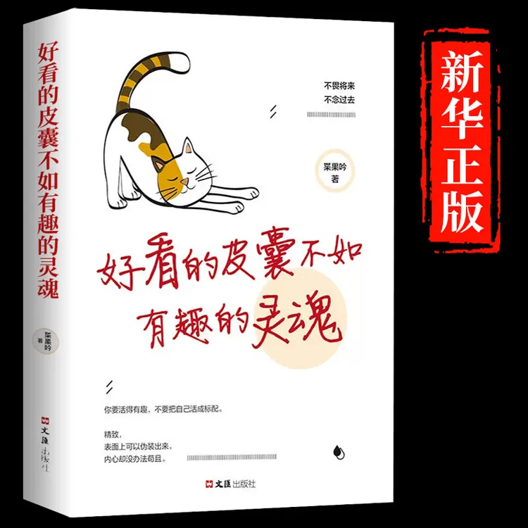 好看的皮囊不如有趣灵魂把自己活成标配不畏将来不念过去正版书籍